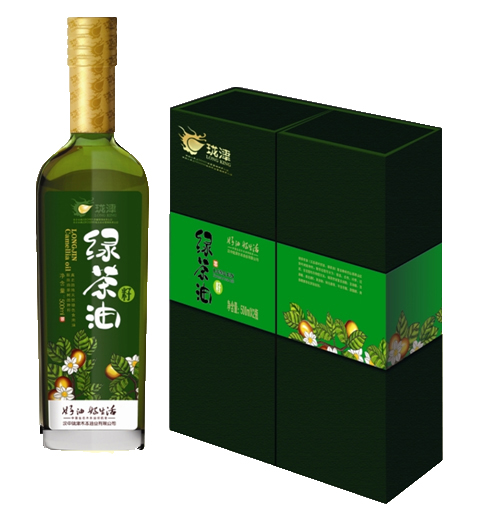 珑津绿茶油500ml×2瓶礼盒装信息